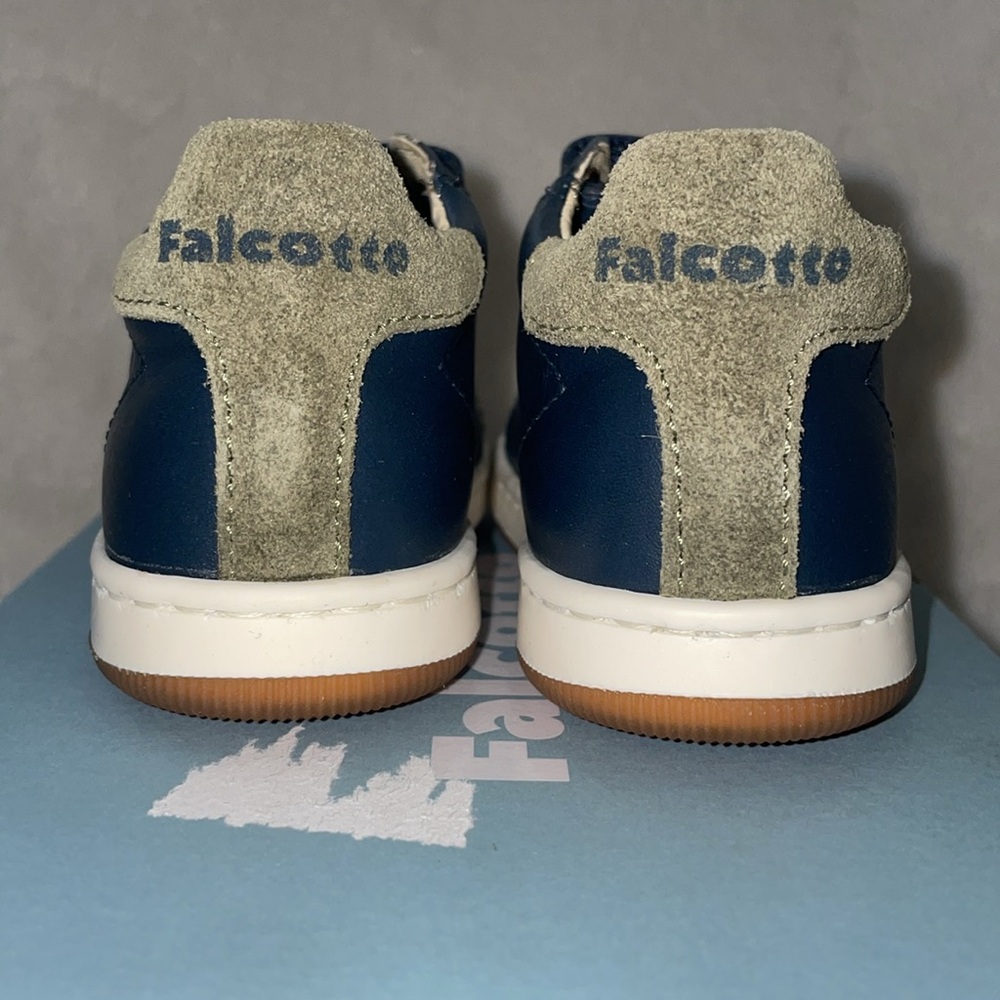 NWT Falcotto Adam Sneaker in Navy-Militare - Picture 11 of 16